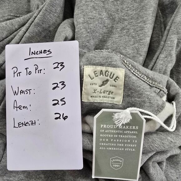 FSU Florida Seminoles Funnel Neck Embroidered Gray Sweatshirt Womens XL Fleece - Picture 6 of 9